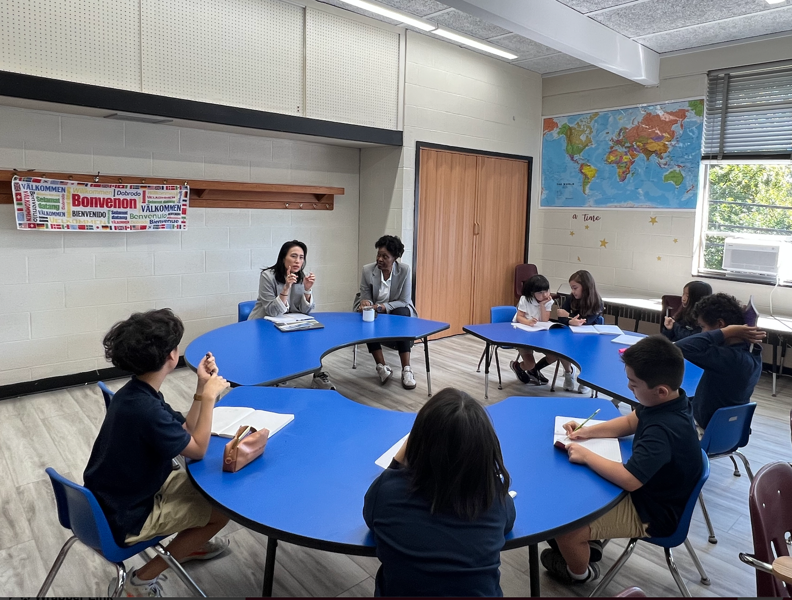 OCA teachers and students