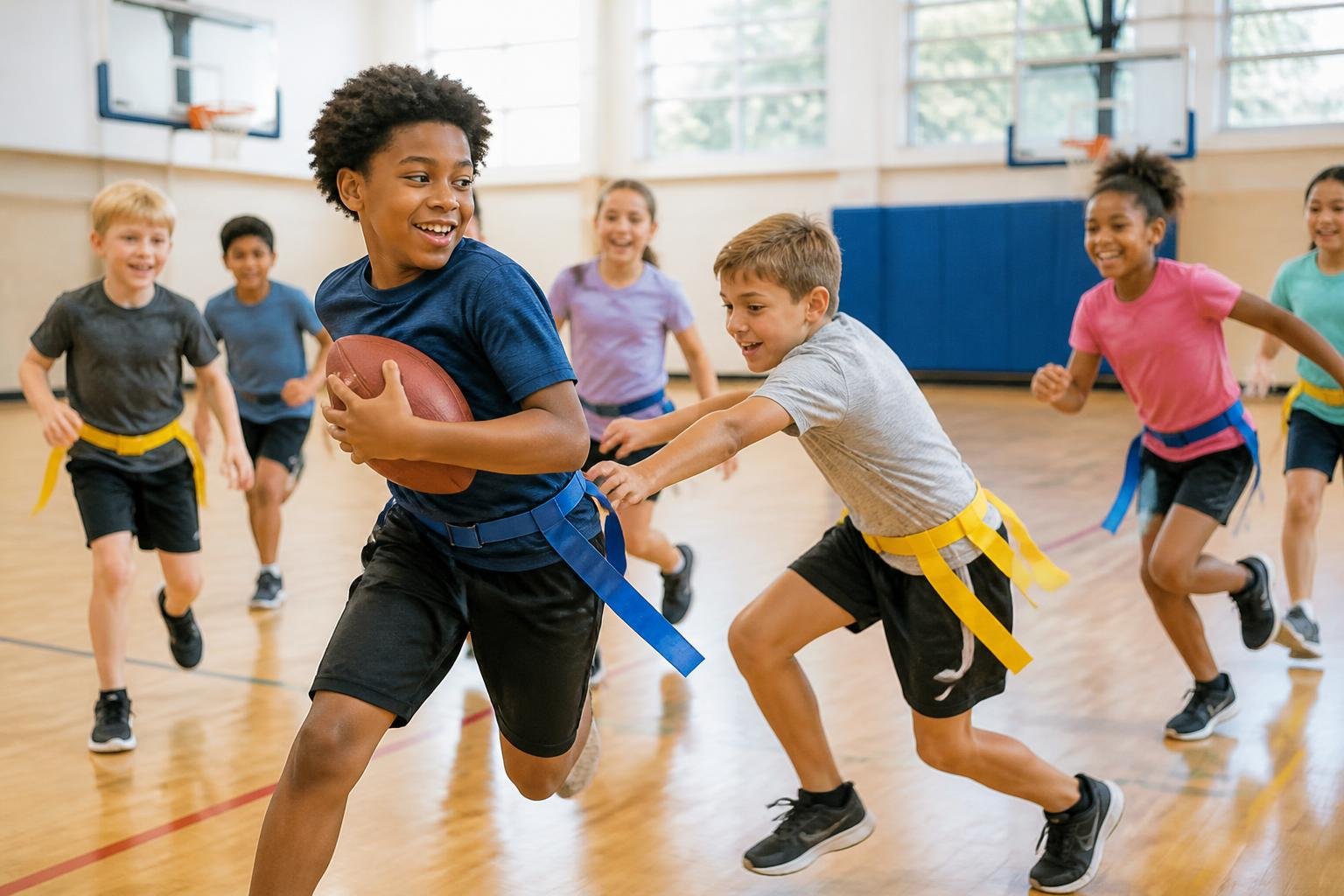 OCA after school flag football program